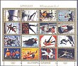 Ajman - 1972 - Deportes - 1 R - Multicolor - Sport, Olympics - Michel 2717/32a - Winter Olympic Games - 0